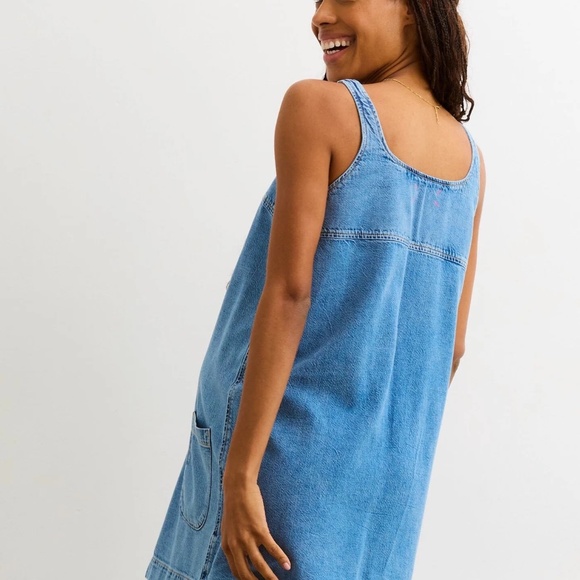 Hatch Maternity - The Kiley Denim Mini Dress - Picture 3 of 7